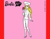Dibujo Barbie de chef pintado por maryelik