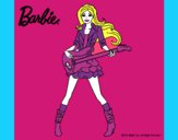 Dibujo Barbie guitarrista pintado por maryelik