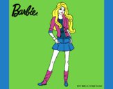 Dibujo Barbie juvenil pintado por maryelik