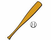 Bate y bola de béisbol