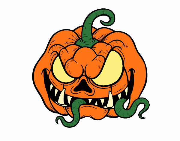 Calabaza terrorífica