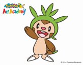 Dibujo Chespin saludando pintado por mireia8999