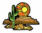 Dibujo Desierto de Colorado pintado por falozbar