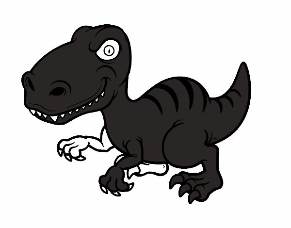 Dinosaurio velociraptor