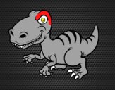 Dinosaurio velociraptor