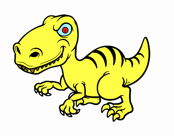 Dinosaurio velociraptor