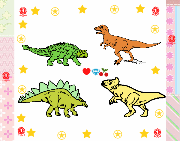 Dinosaurios de tierra