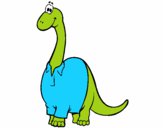 Diplodocus con camisa