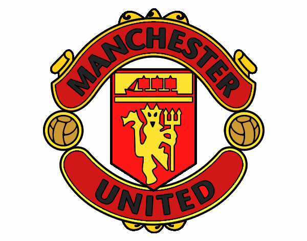 Dibujo de Escudo del Manchester United pintado por en Dibujos.net el ...