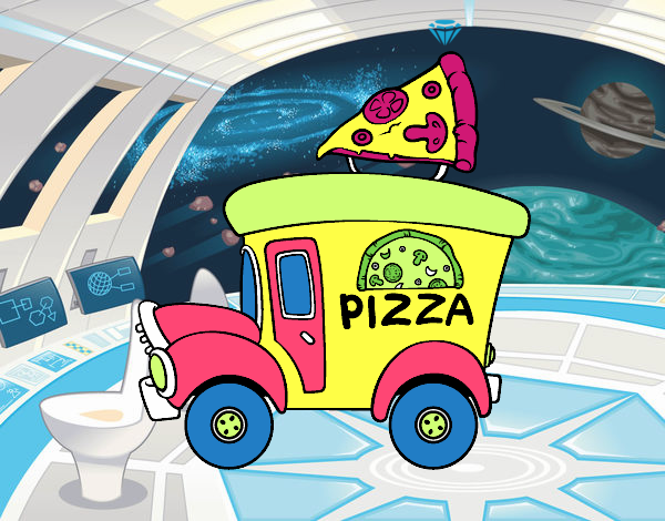 Food truck de pizza