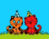 Gatos de cumpleaños