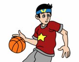 Dibujo Jugador de básquet junior pintado por joseraul