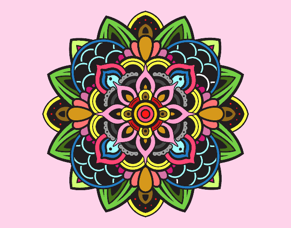 Mandala decorativa