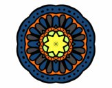 Dibujo Mandala mosaico pintado por sofiadelfi