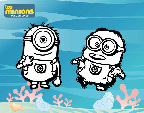 Minions - Carl y Dave