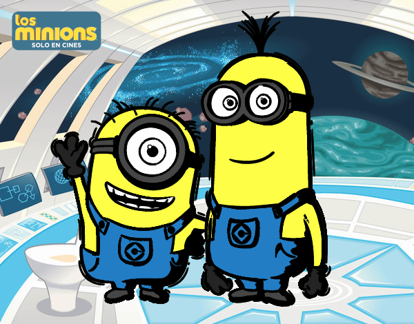 Minions - Carl y Kevin