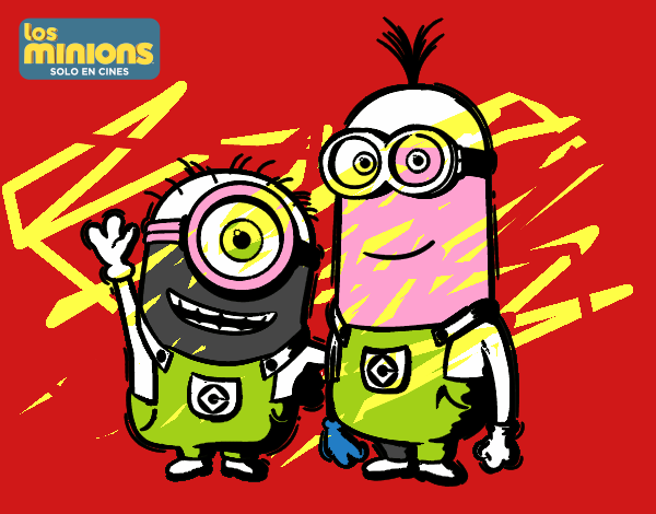 Minions - Carl y Kevin