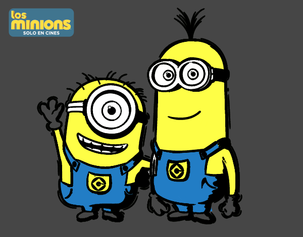 Minions - Carl y Kevin