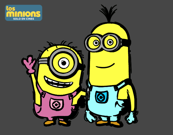 Minions - Carl y Kevin