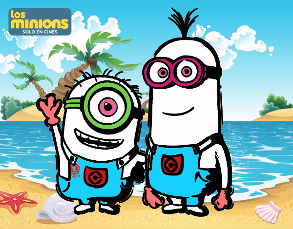 Minions - Carl y Kevin