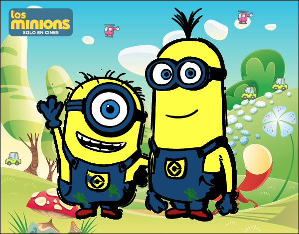 Minions - Carl y Kevin