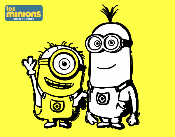 Minions - Carl y Kevin