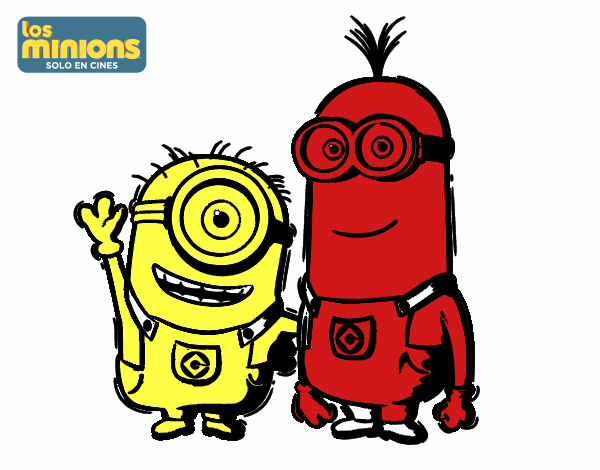 Minions - Carl y Kevin