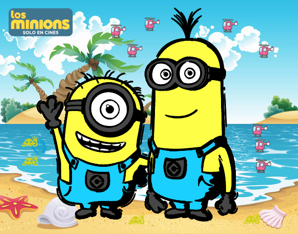 Minions - Carl y Kevin