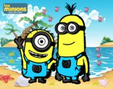 Minions - Carl y Kevin