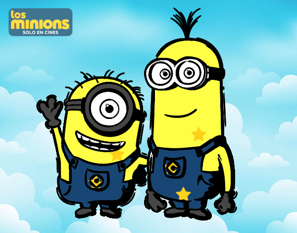 Minions - Carl y Kevin