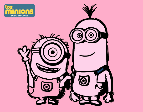 Minions - Carl y Kevin