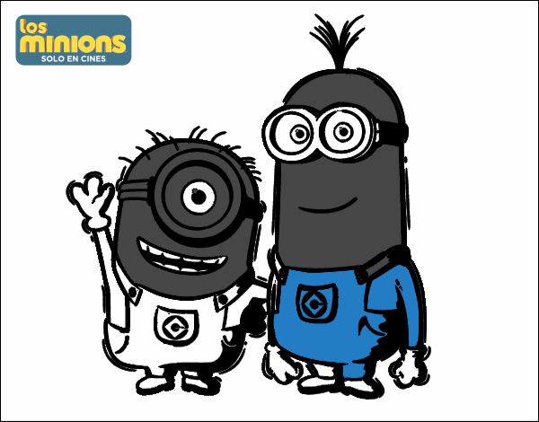 Minions - Carl y Kevin