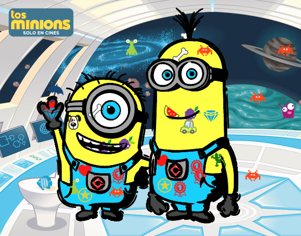 Minions - Carl y Kevin