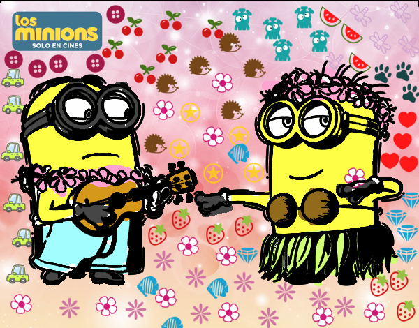 Minions hawaiyanos