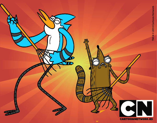 Mordecai y Rigby