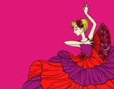 Mujer flamenca