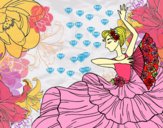 Dibujo Mujer flamenca pintado por Dome06-12