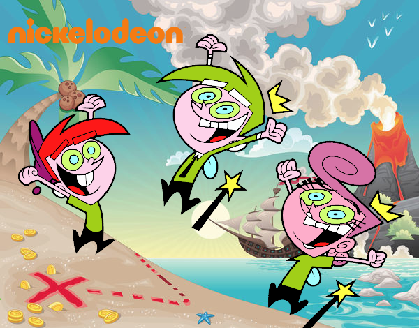 Padrinos Mágicos - Timmy, Wanda y Cosmo