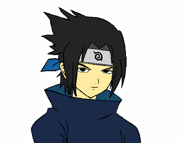 Sasuke enfadado