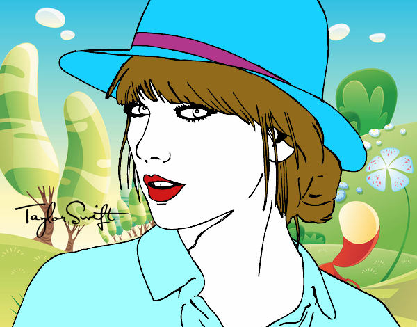 Taylor Swift con sombrero