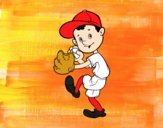 Dibujo Un lanzador de béisbol pintado por joseraul