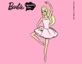 Dibujo Barbie bailarina de ballet pintado por kjdfshiudf