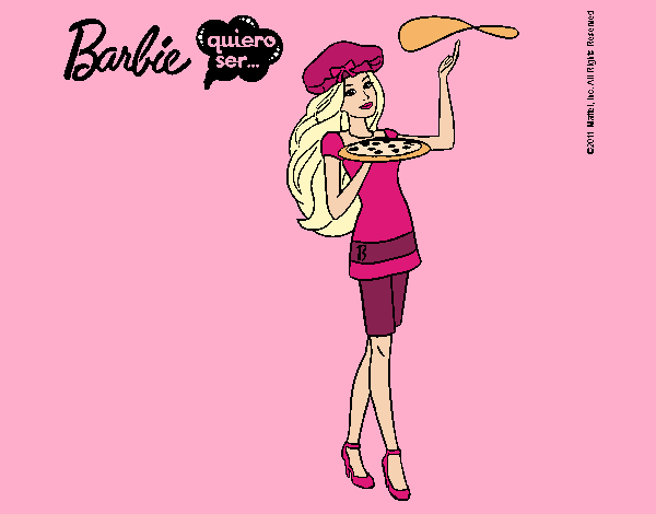 Barbie cocinera