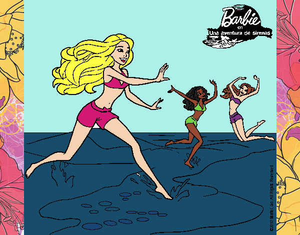 Barbie de regreso a la playa