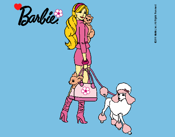 Barbie elegante