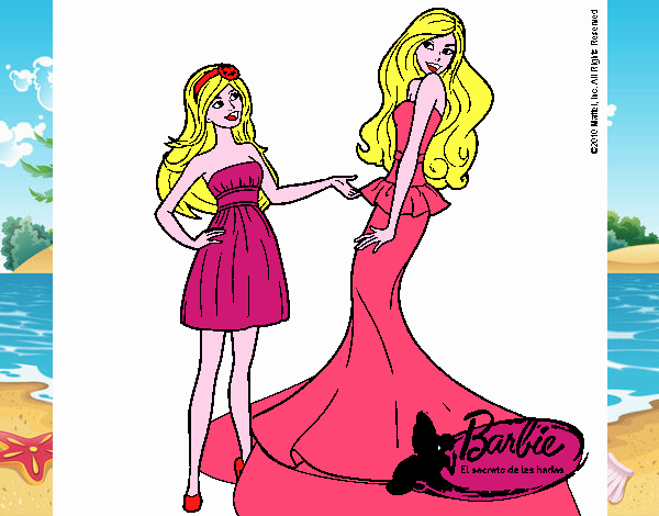 Barbie estrena vestido