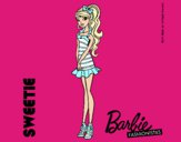 Dibujo Barbie Fashionista 6 pintado por kjdfshiudf