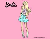 Dibujo Barbie veraniega pintado por kjdfshiudf