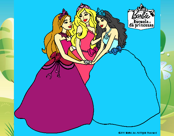 Barbie y sus amigas princesas