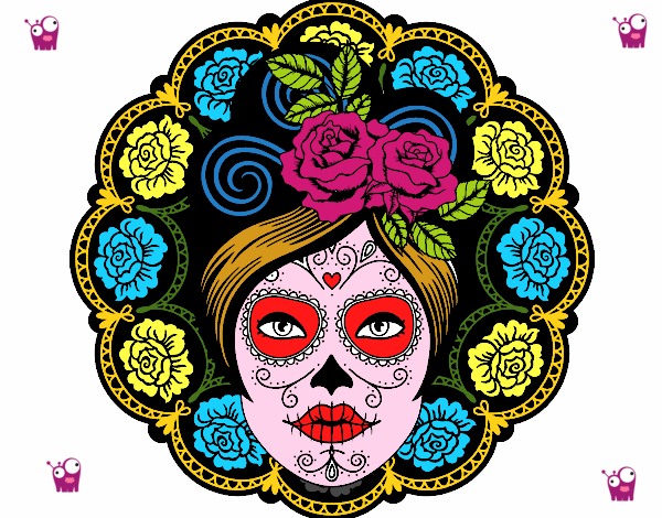 Calavera mejicana femenina